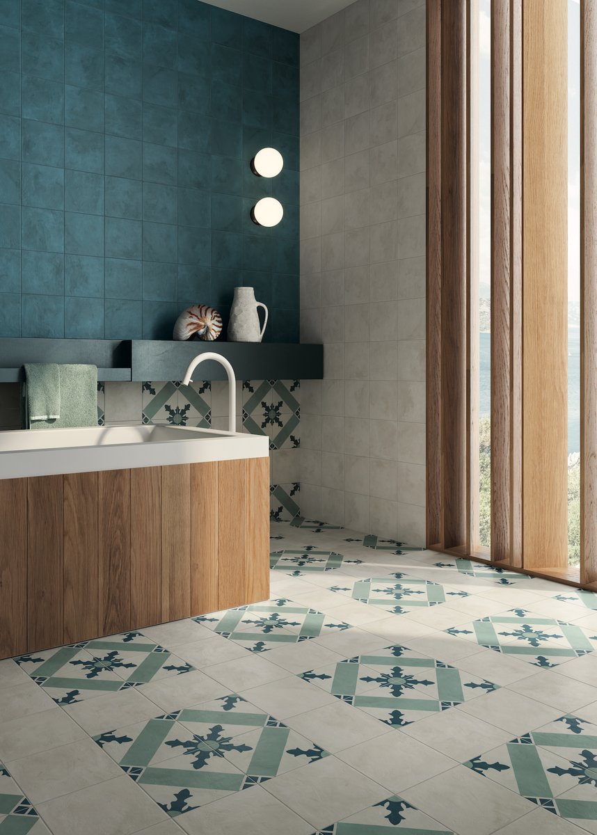 We can’t get enough of our Moons patterned tile range 

#patterntiles #patternedtiles #floortiles