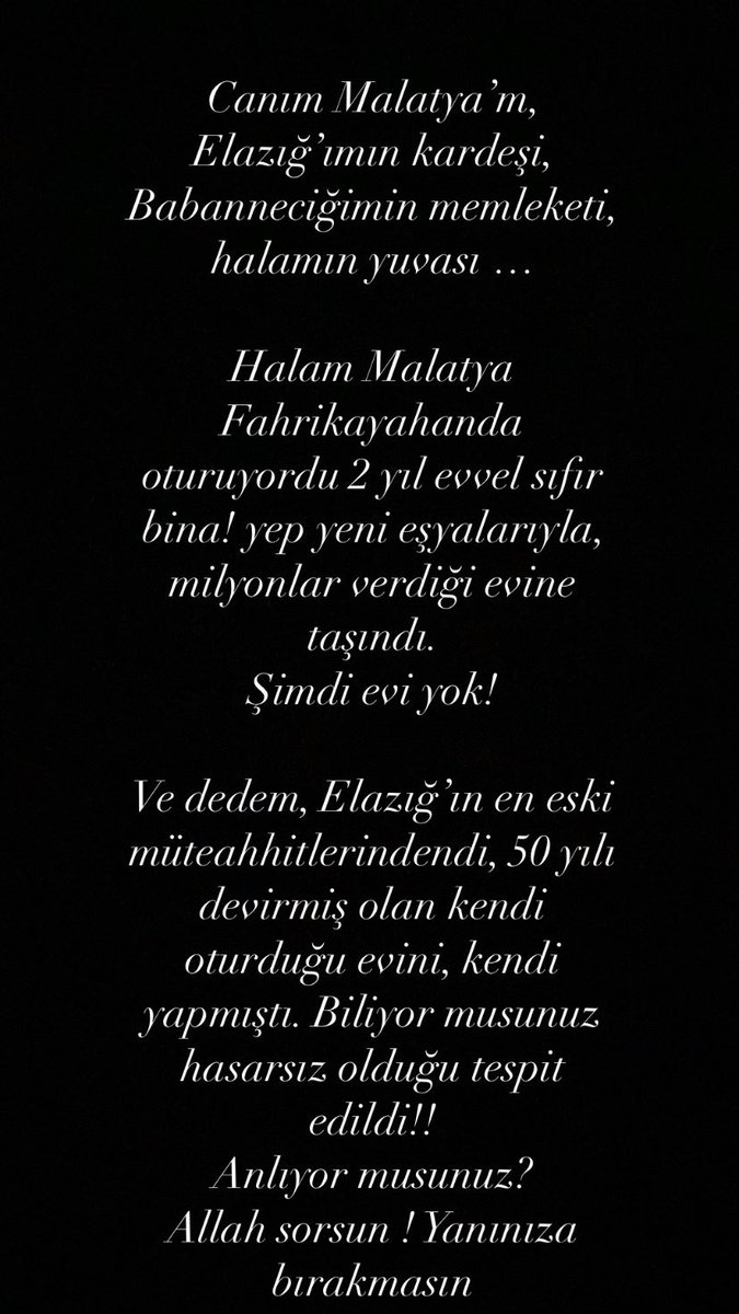 hatidogan's tweet photo. #malatya #malatyadeprem https://t.co/xRGHjJz17y