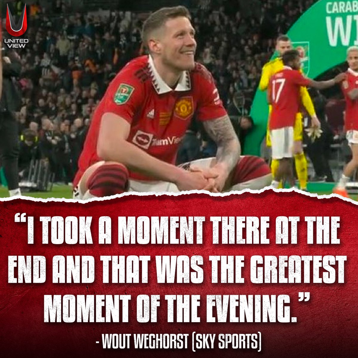 Wout Weghorst appreciation tweet 🇳🇱

#MUFC || #CarabaoCup