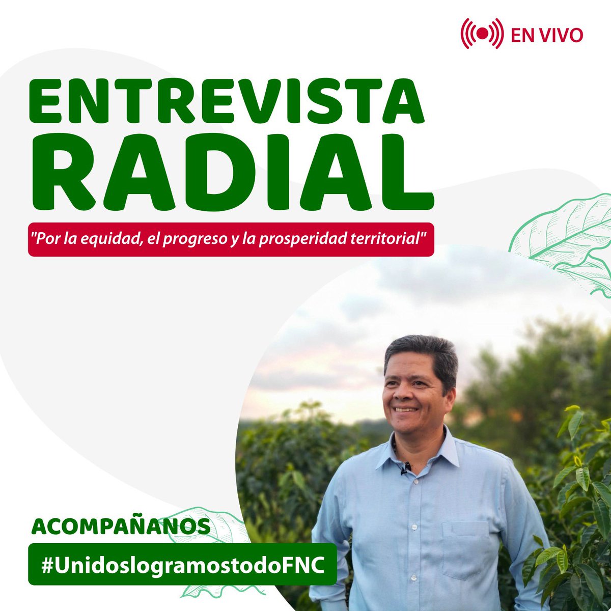 cesarecheverryc's tweet photo. Hoy a las 7:30 am estaré en @SuperPopayan hablando sobre mi aspiración a la Gerencia General de la Federación Nacional de Cafeteros. Conéctate a las 7:30 am 👉🏻 https://t.co/QUlLCAQmCi
#UnidosLogramosTodoFNC https://t.co/bIPHTXazBi