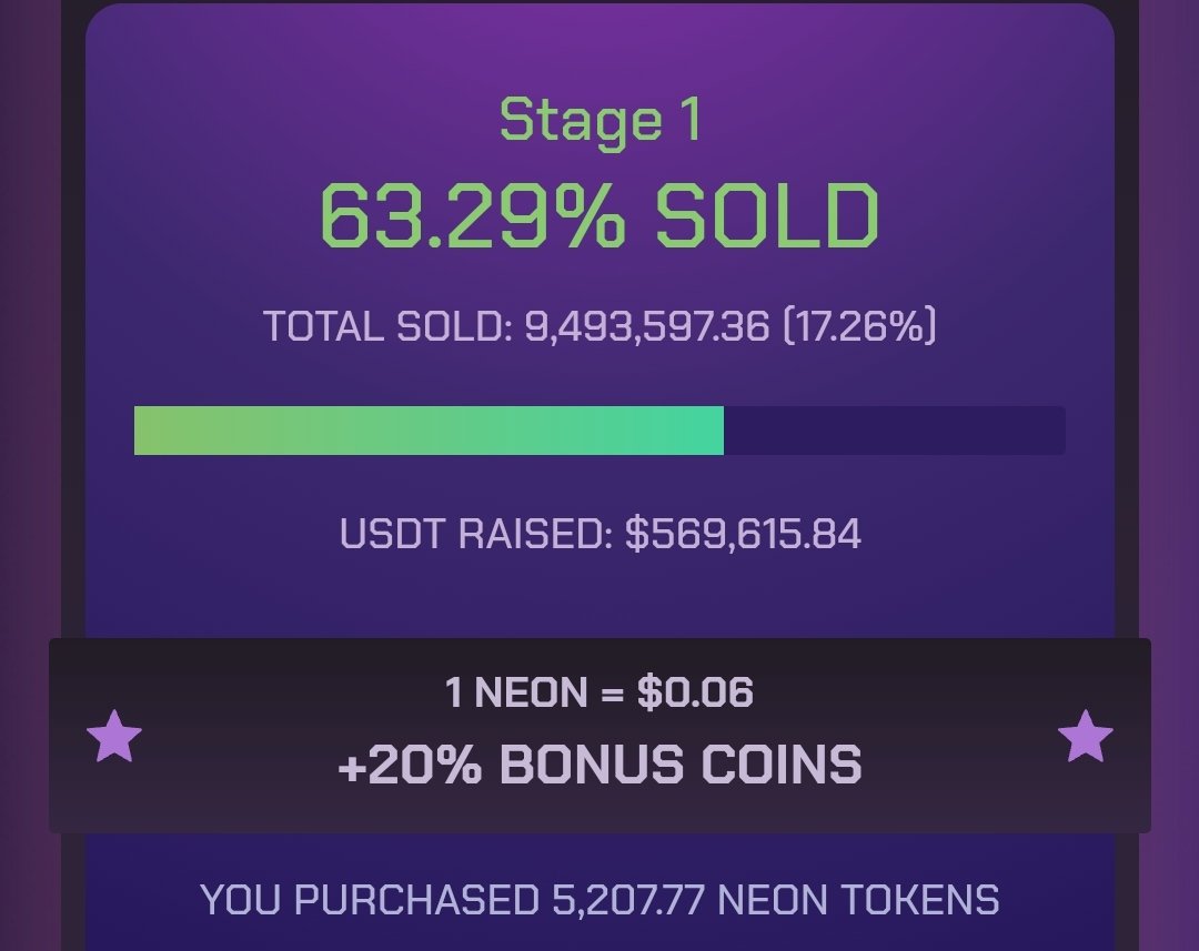 RyozakiS's tweet image. I buy a new token called #neonlink
What do you think #gala #btc #ETH 
#Crypto #PaulFury