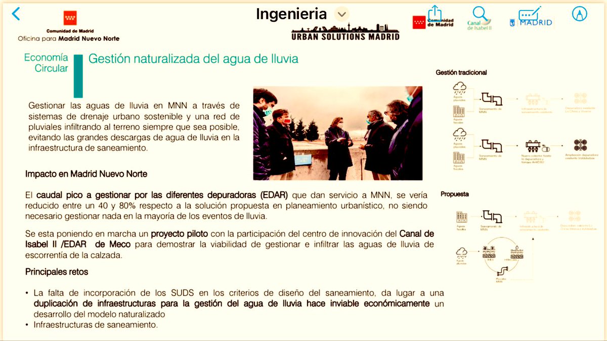 morenocasas's tweet image. Reunion de trabajo con equipo de #innovacion @SomosSacyr tratando #pilotos #economiacircular #agua #sensorizacion material #poroneumatico para asfaltar #telegestion #gemelodigital de #riego #InnoLab soluciones urbanas @madrid_wcc @viviendaCMadrid @MadridNuevoN Gracias
