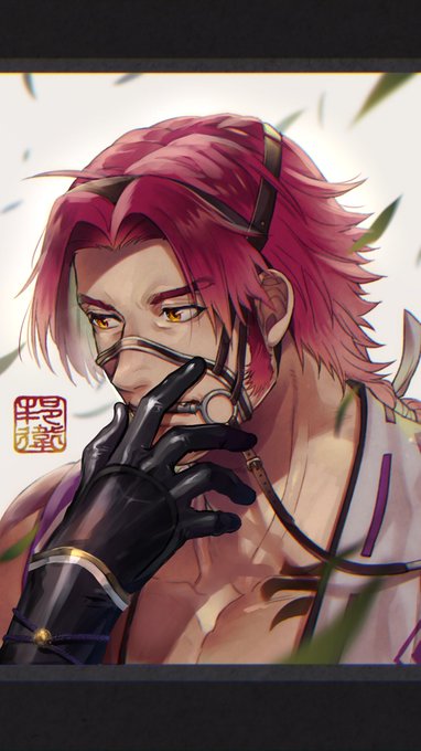 自分の絵調整したやつ🖼
轡つけてる蜻蛉切さん🐎 