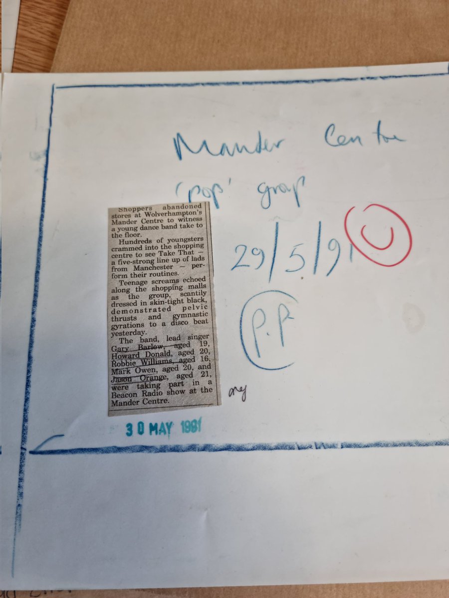 "Before they were Famous". Does anyone recognise these dancers? 

A very young-looking <a href="/takethat/">Take That</a> performed in @ManderCentre in 1991, before they were huge. From the collections of <a href="/ESPhotoArchive/">E & S Photo Archive</a> . Do you remember seeing them? We would love to hear your stories!