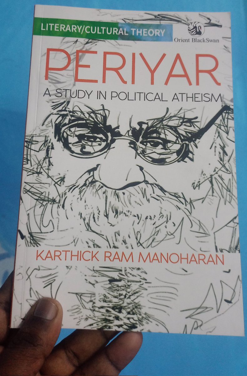 Don't miss World Book Fair 2023, New Delhi. I and my friends collected @KRManoharan's 'Periyar A Study In Political Atheism'. Make sure you visit @OrientBlackSwan stall.

@DhandaMeena

#Periyar #WorldBookFair