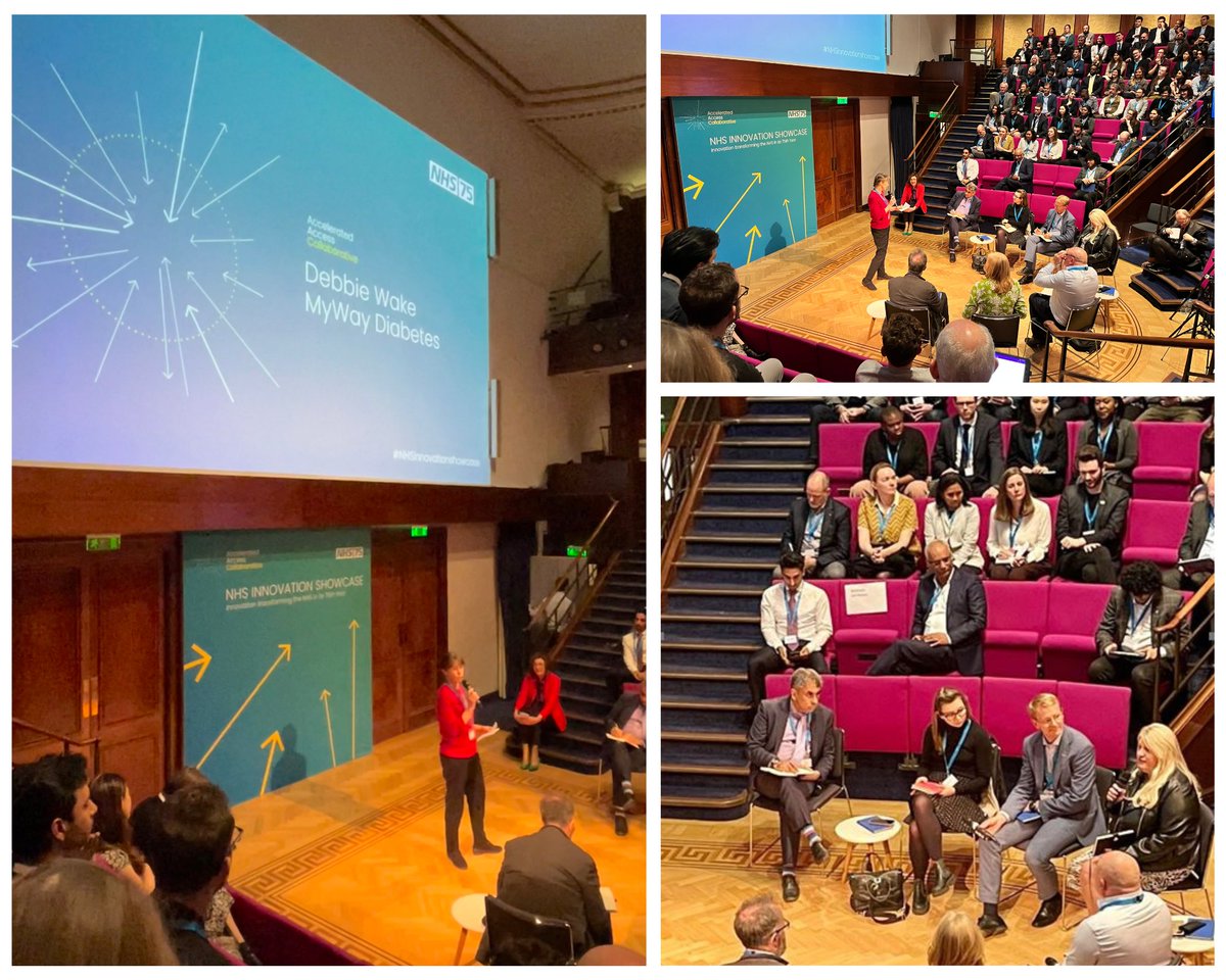 Dr. Debbie Wake was honoured to pitch to a ‘dragons den’ like group of market sector leaders and serial entrepreneurs at the NHS Innovation Showcase event Celebrating 75th years of the NHS at the Royal Institution, London. #innovation #digitalhealth