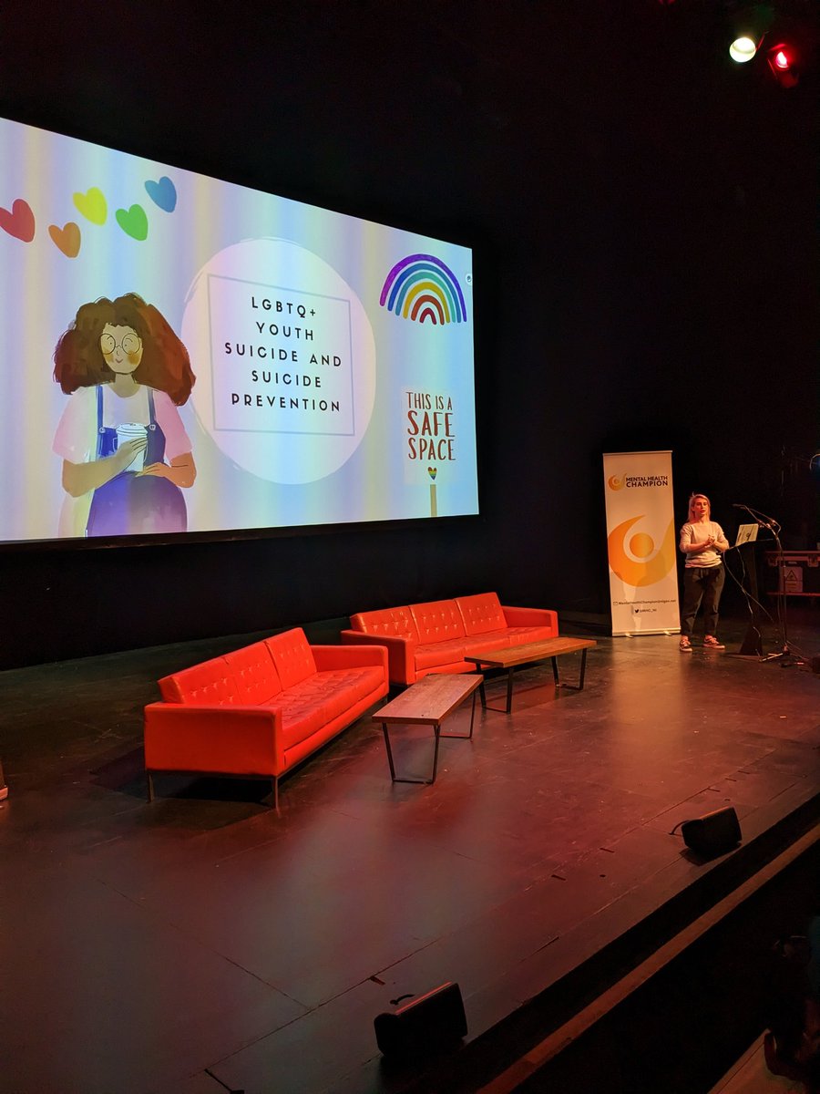 MHC_NI's tweet photo. Dr. Hazel Marzetti, University of Edinburgh, discussing LGBTQ+ youth suicide, prevention and practice @HazelMarzetti https://t.co/xXmGBtrHW6