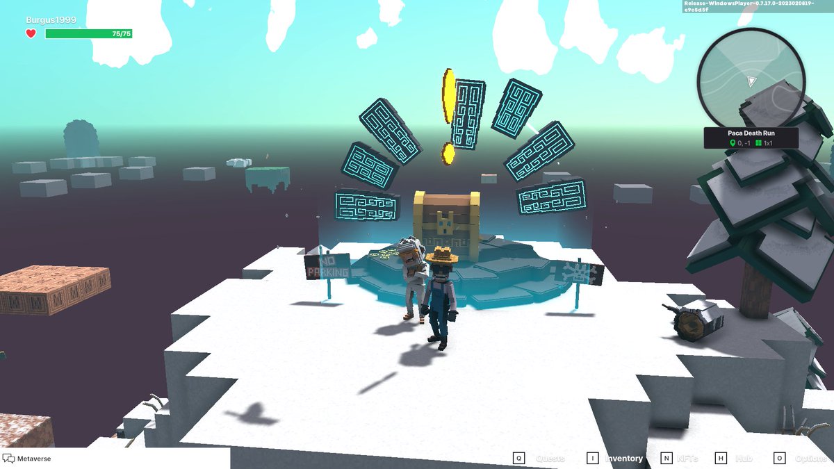 DerekNFTPetter's tweet photo. @TheSandboxGame I found the open chest in Paca Death Run! 🦙 #LunarNewYearTSB https://t.co/GRXe96W3dM