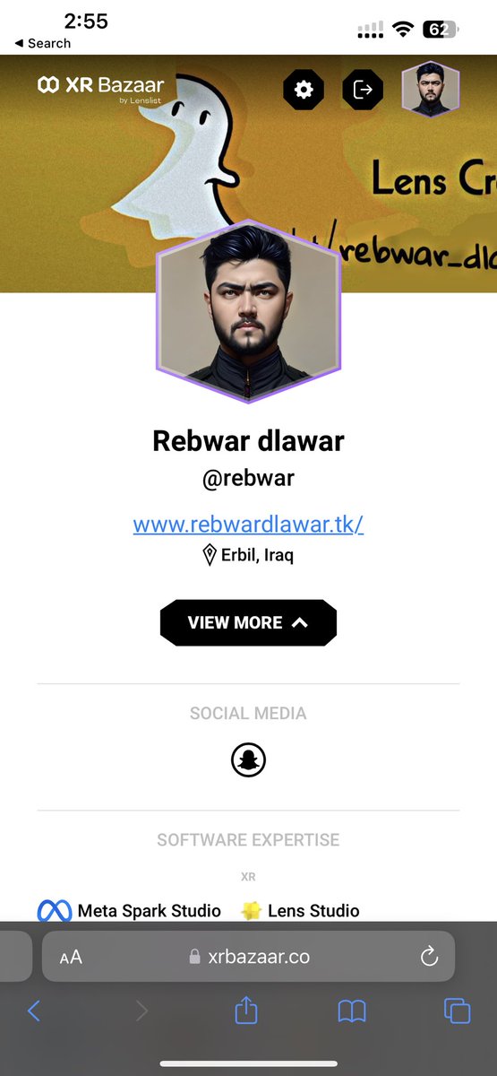 Just created my account on XRbazaar, the social platform for AR creators! Can't wait to connect with other creators and explore the latest in AR technology ('Rebwar' is my username)@XRBazaar #XRBazaarChallenge #XRbazaar #ARcreators 🤖🌟