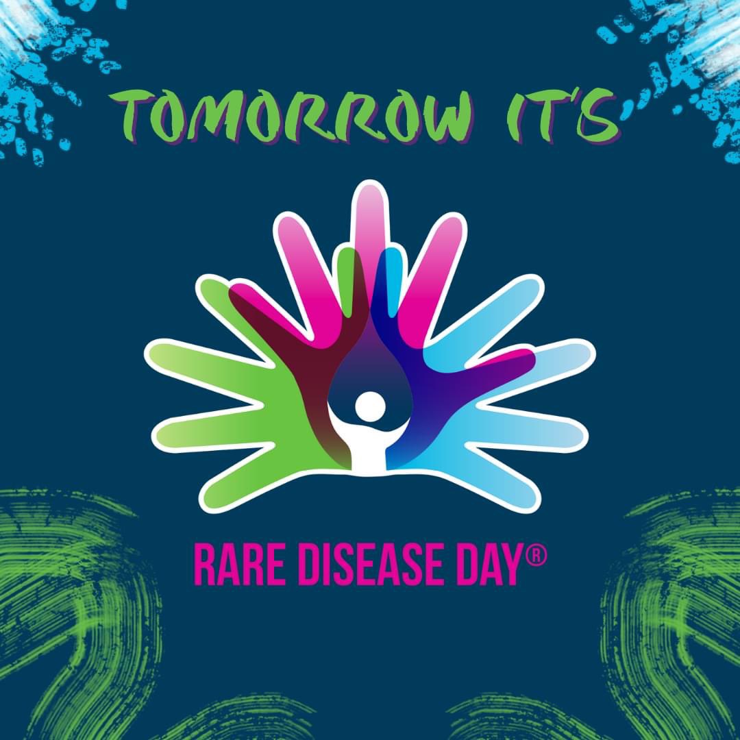 February 28th is #rarediseaseday2023   #showyourstripes