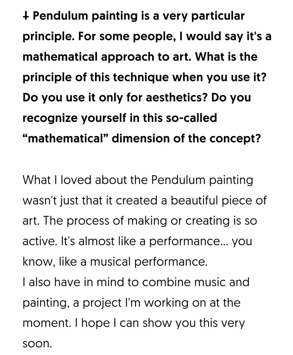 thatyve's tweet photo. "I also have in mind to combine music and painting, a project I'm working on at the moment. I hope I can show you this very soon." 🤔🤔🤔🧐 https://t.co/nN6ehRAgRf
