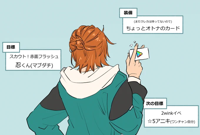 少したくましくなった男の背中です 