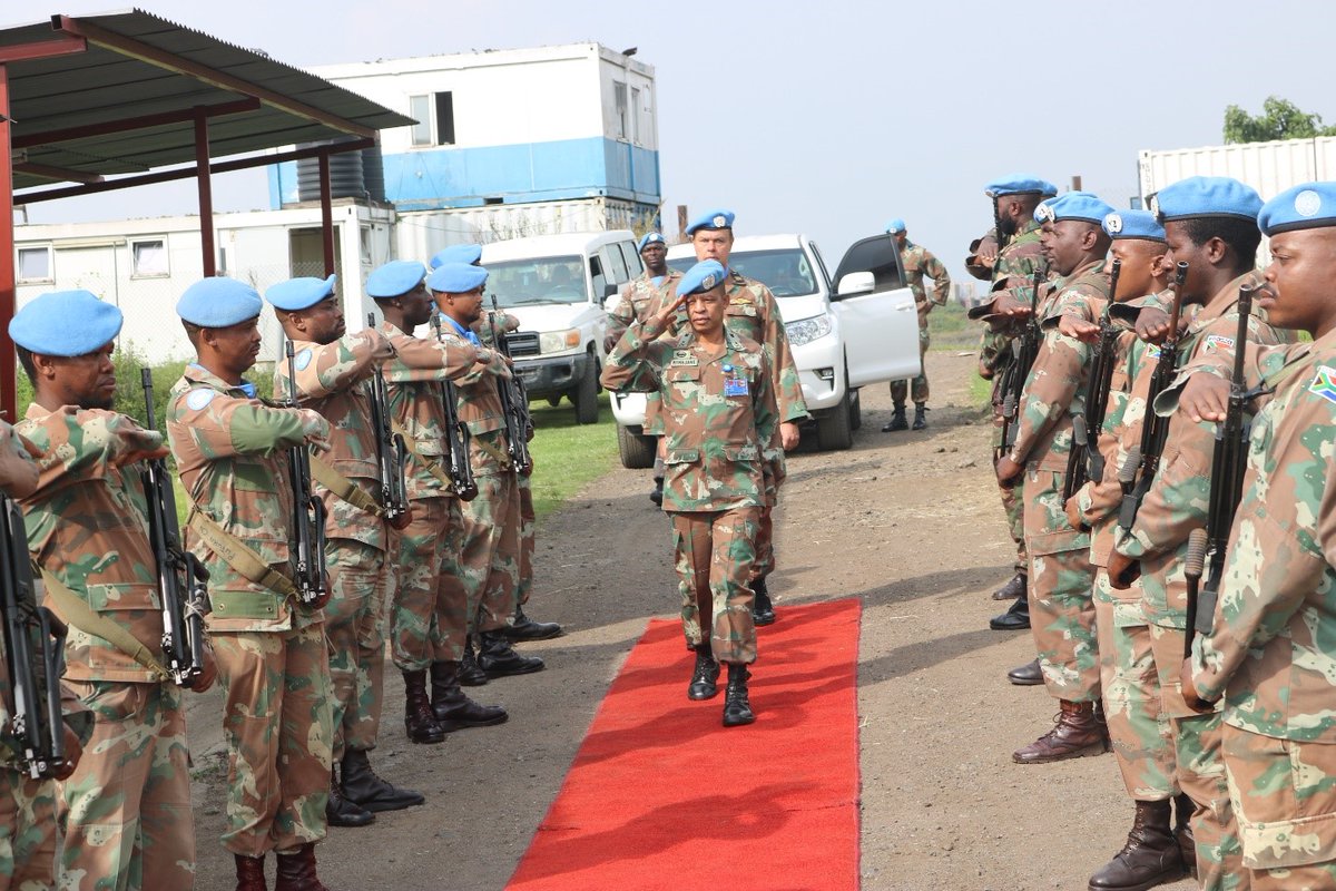 SANDF_ZA's tweet photo. READ || The Memorial Service of the late Sergeant Vusimusi Joseph Mabena was held in Goma Democratic Republic of Congo.

https://t.co/bVPFu37OD1

#SANDF
#JointOperationDivision
#RSABATT
#DRC
#RIPSASoldier https://t.co/NBu75BNPSk