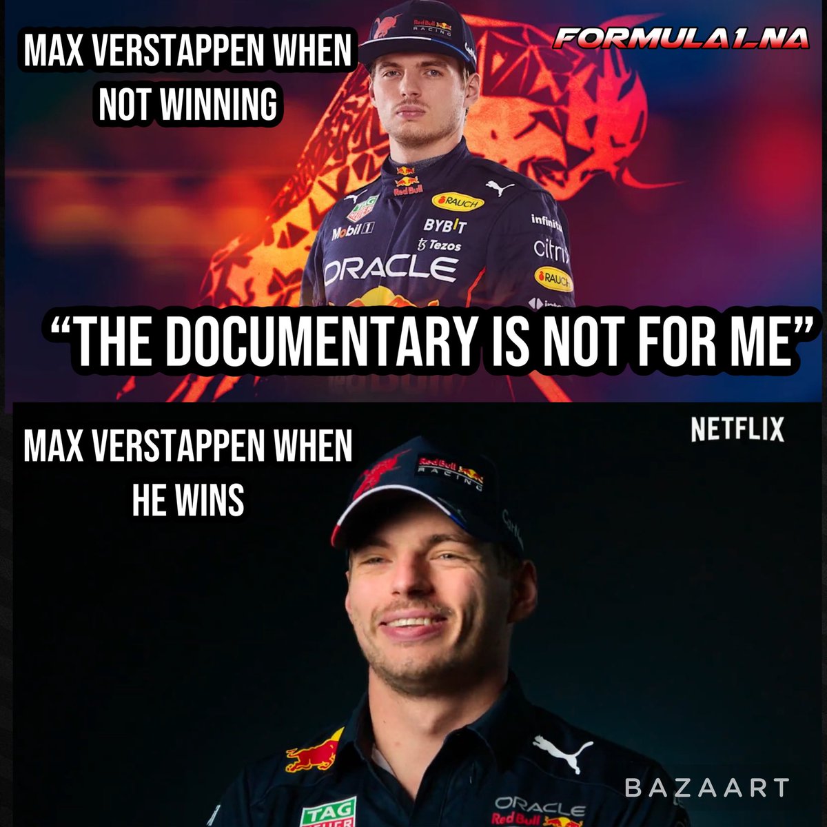 Hello F1twt Is this Max Verstappen in a nutshell? #Formula1 #DriveToSurvive5 #f1