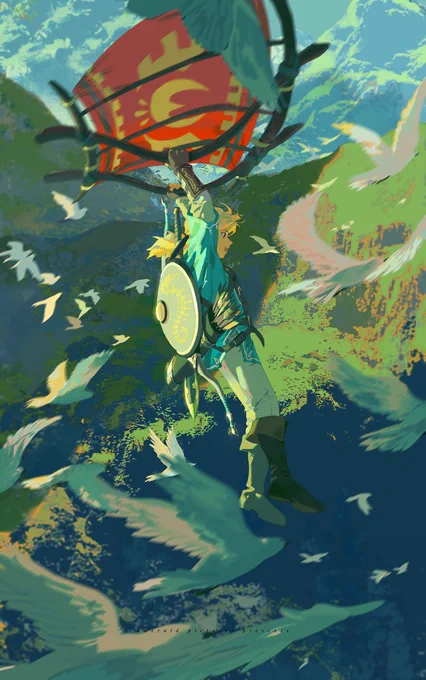 Fan art | The Legend of  Breath of the   