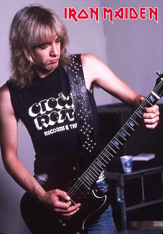 Happy Birthday Adrian Smith!!
Guitarist For Iron Maiden, Urchin, Bruce Dickinson, Etc
(February 27, 1957) 