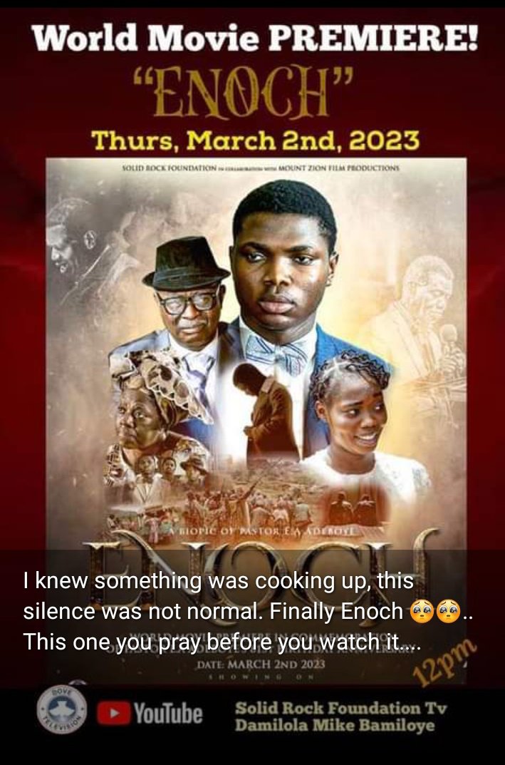 VictoryEbong's tweet image. Enoch on my mind 
#Enoch
#MountZionFilmProduction
#MikeBamiloye