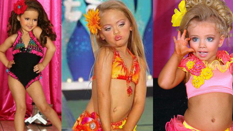 KimComstock5's tweet image. Evangelical conservatives screaming that drag shows and pride flags are sexualizing children, and then turn around and dress their little girls up like this. The hypocrisy is astounding!  We all see who is actually sexualizing/grooming children!