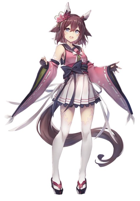 セカアニ引換券、普通に考えるなら力不足の短距離マイル用にマーちゃんやマルゼンなんだけど、
サクラチヨノオーというド性癖ドストライク娘が俺の思考を鈍らせてくる 