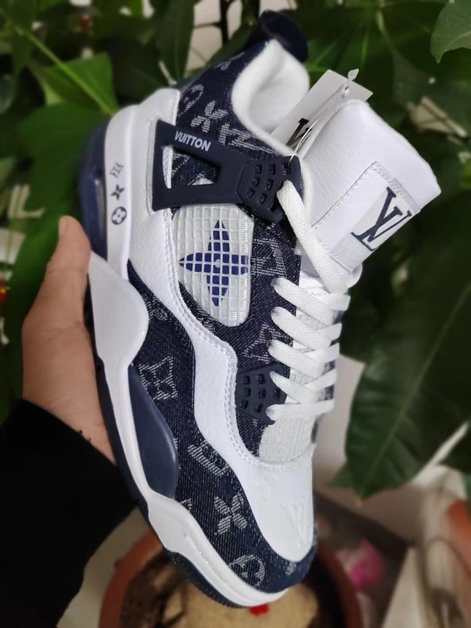 jordan 4 louis vuitton blue