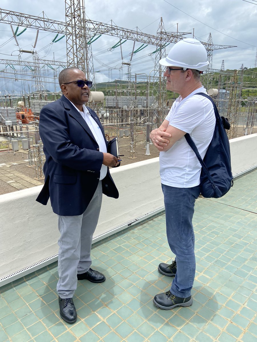 KfW_Maputo's tweet photo. Fascinating #Cahorabassa dam and power plant, ⚡️powering the Southern African region. Thank you, #hcb for Hosting @KfW_FZ_int! https://t.co/WgugJU4dmj