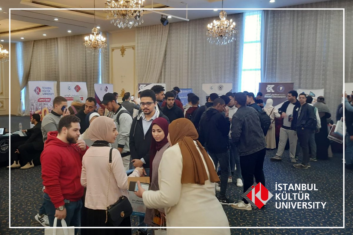 kultur_int's tweet photo. We attended the Turkish universities fair held in Cairo and Alexandria, Egypt between 23-25 February 2023, and gave information about our university to prospective Egyptian students.
#studyabroad #studyinturkey #studyinistanbul https://t.co/ExuaRiH2fW