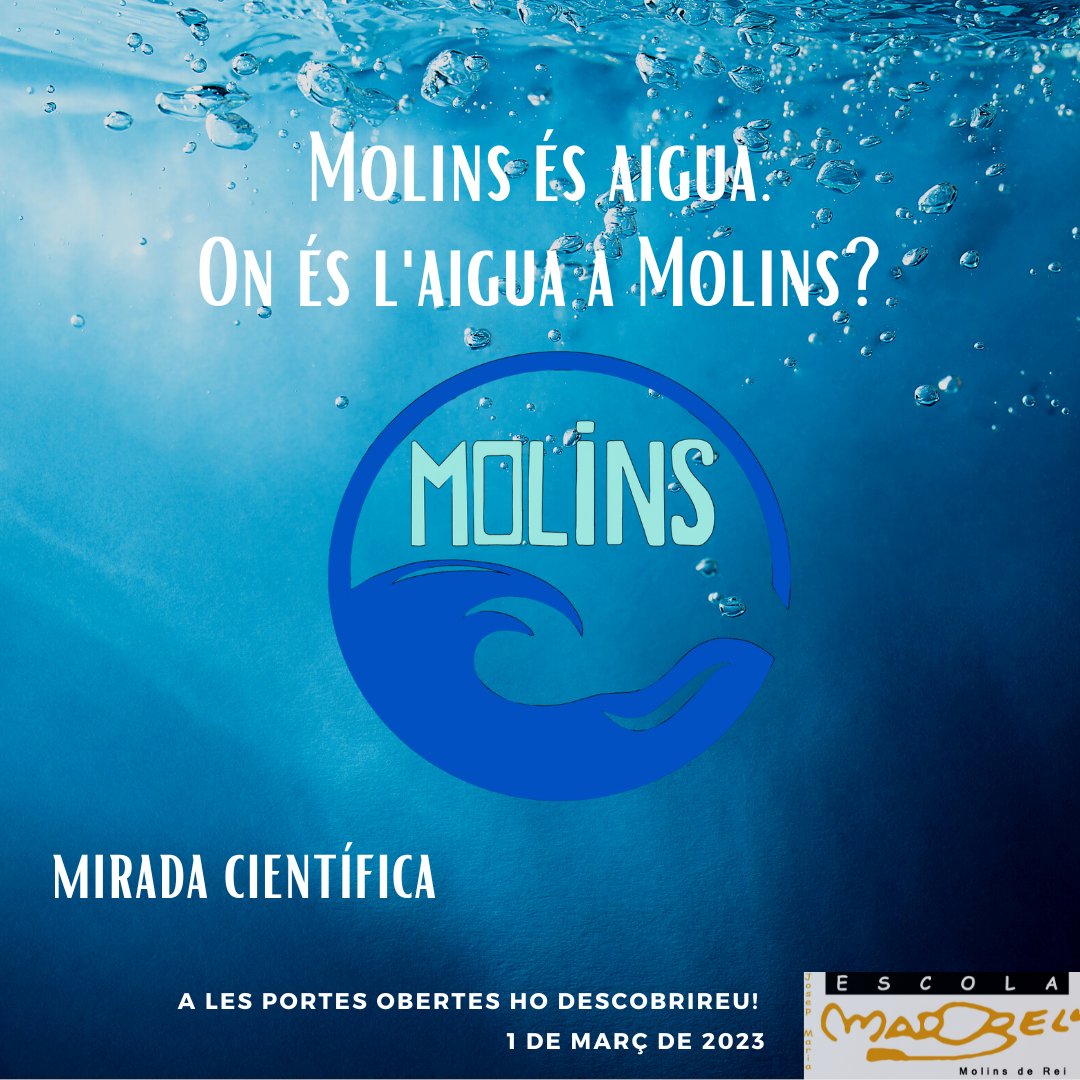 Demà és el dia de la jornada de portes obertes. Aquí compartim amb vosaltres una altra imatge, per despertar "Mirades curioses per entendre el món". 

#somMadorell <a href="/aliancesmagnet/">Aliances Magnet</a> <a href="/AjMolinsdeRei/">Ajuntament de Molins de Rei</a> #educació #preinscripcio