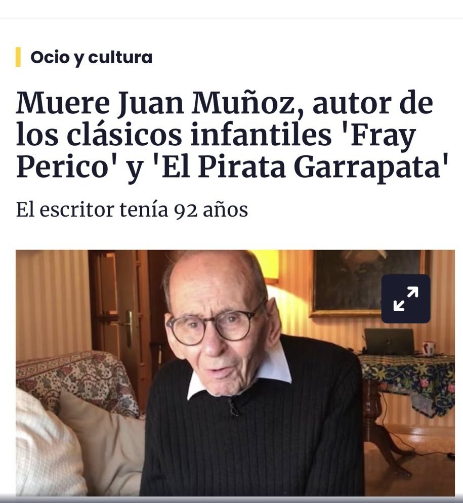 diostuitero's tweet image. El Pirata Garrapata fue uno de mis libros favoritos de pequeño. 
Muchos años después tuvimos la suerte de conocer a la gran persona que había detrás gracias a tus tuits donde nos leías fragmentos de tus obras. Hiciste del mundo un lugar mejor. 
Gracias, gracias, y gracias, Juan.