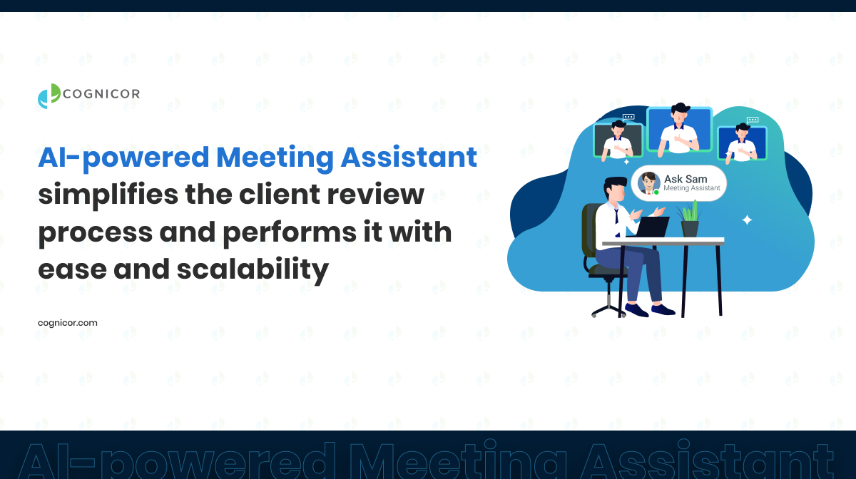 cognicor's tweet photo. An AI-powered meeting assistant is a valuable tool for financial advisors for quickly preparing meeting agendas, instantly capturing meeting notes, and quickly processing client reviews. 
#ai #conversationalai #aiplatform #financialadvisor #wealthmanagement #wealthtech https://t.co/qhPK9Ji2FT
