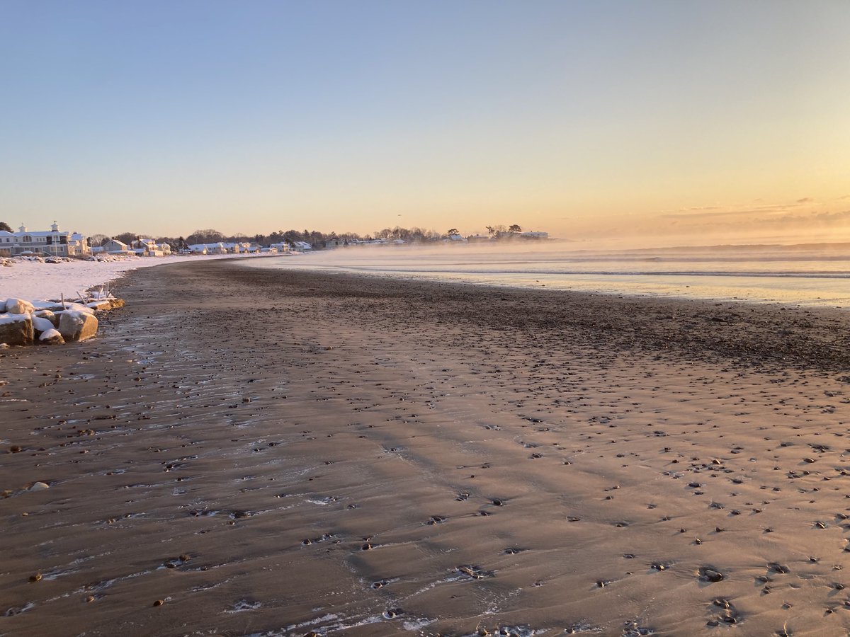 Jim on Twitter "good morning from Jenness beach in Rye NH. A great day
