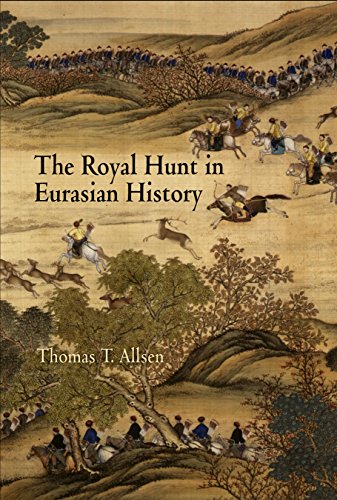 Book 3: The Royal Hunt in Eurasian History by Thomas Allsen is an important work on #animalhistory. From Japan to England,  expression of power included grand hunts. Central Eurasia was the core of developing noble hunting culture. #envhist

pennpress.org/9780812239263/…