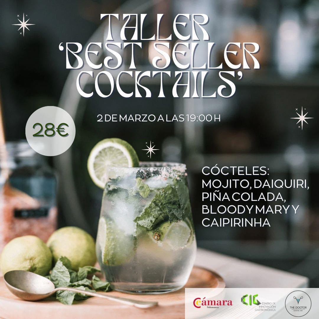 #TALLER 🍹¿𝗧𝗼𝗱𝗮𝘃í𝗮 𝗻𝗼 𝘁𝗲 𝗵𝗮𝘀 𝗮𝗽𝘂𝗻𝘁𝗮𝗱𝗼 𝗮 𝗻𝘂𝗲𝘀𝘁𝗿𝗮 𝗽𝗿𝗶𝗺𝗲𝗿𝗮 𝘀𝗲𝘀𝗶ó𝗻 𝗱𝗲 𝗲𝗹𝗮𝗯𝗼𝗿𝗮𝗰𝗶ó𝗻 𝗱𝗲 𝗰ó𝗰𝘁𝗲𝗹𝗲𝘀? ¡No lo dudes! 

Mojito, Daiquiri, Piña Colada, Bloody Mary y Caipirinha. 🥰