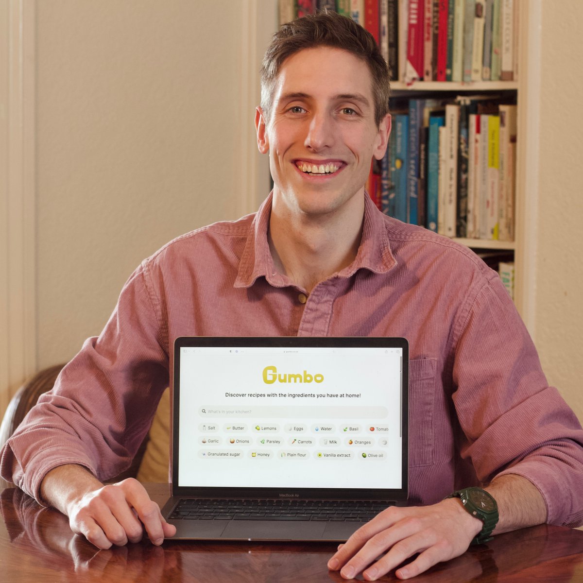 JacobTheStrauss's tweet photo. Exciting news! Over 1,500 people used Gumbo to search for recipes last week 🚀🎉 

Huge thanks to @LboroEntNetwork for the support. 

If you haven't checked out @gumborecipes yet, head over to https://t.co/HSm8FGIC5V and see what all the buzz is about! 

#recipe #startup #success https://t.co/rL4TFBmpYb