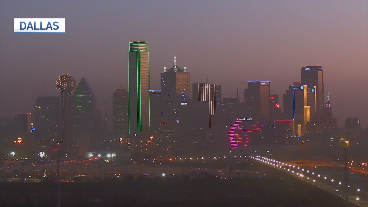 GrantJNBC5's tweet photo. Hey Dallas...Lubbock called, they want their dust back!  Monday morning starting off breezy and DUSTY --> #NBCDFWWeather https://t.co/DiniCv8JeH