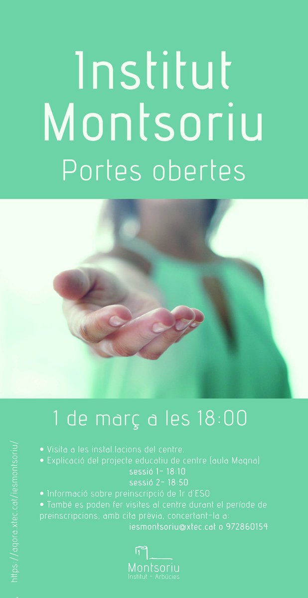 Portes Obertes aquest dimecres: