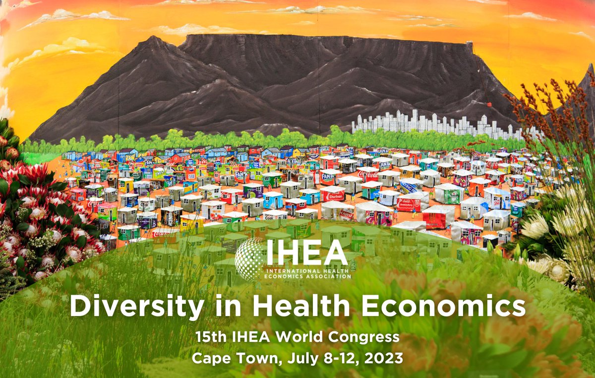 UCT Health Economics, School of Public Health (@uct_heu) on Twitter photo Coming very soon.... 15th IHEA Congress on "Diversity in Health Economics". As the local host, the HEU is very excited to welcome friends, colleagues and alumni to Cape Town this July. <a href="/UCT_SPH/">UCT School of Public Health</a> <a href="/UCTHealthSci/">UCT Health Sciences</a> <a href="/SusanCleary2/">Susan Cleary</a> Coming very soon.... 15th IHEA Congress on "Diversity in Health Economics". As the local host, the HEU is very excited to welcome friends, colleagues and alumni to Cape Town this July. <a href="/UCT_SPH/">UCT School of Public Health</a> <a href="/UCTHealthSci/">UCT Health Sciences</a> <a href="/SusanCleary2/">Susan Cleary</a>
