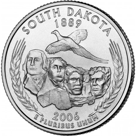 The_Coin_Shop's tweet photo. Take a look at this 2006-D South Dakota State Quarter
Only : $2.25
StatehoodQuarters #StateQuarterProgram #statequarters
https://t.co/dSa4J3wG0c https://t.co/K1cwopONmN