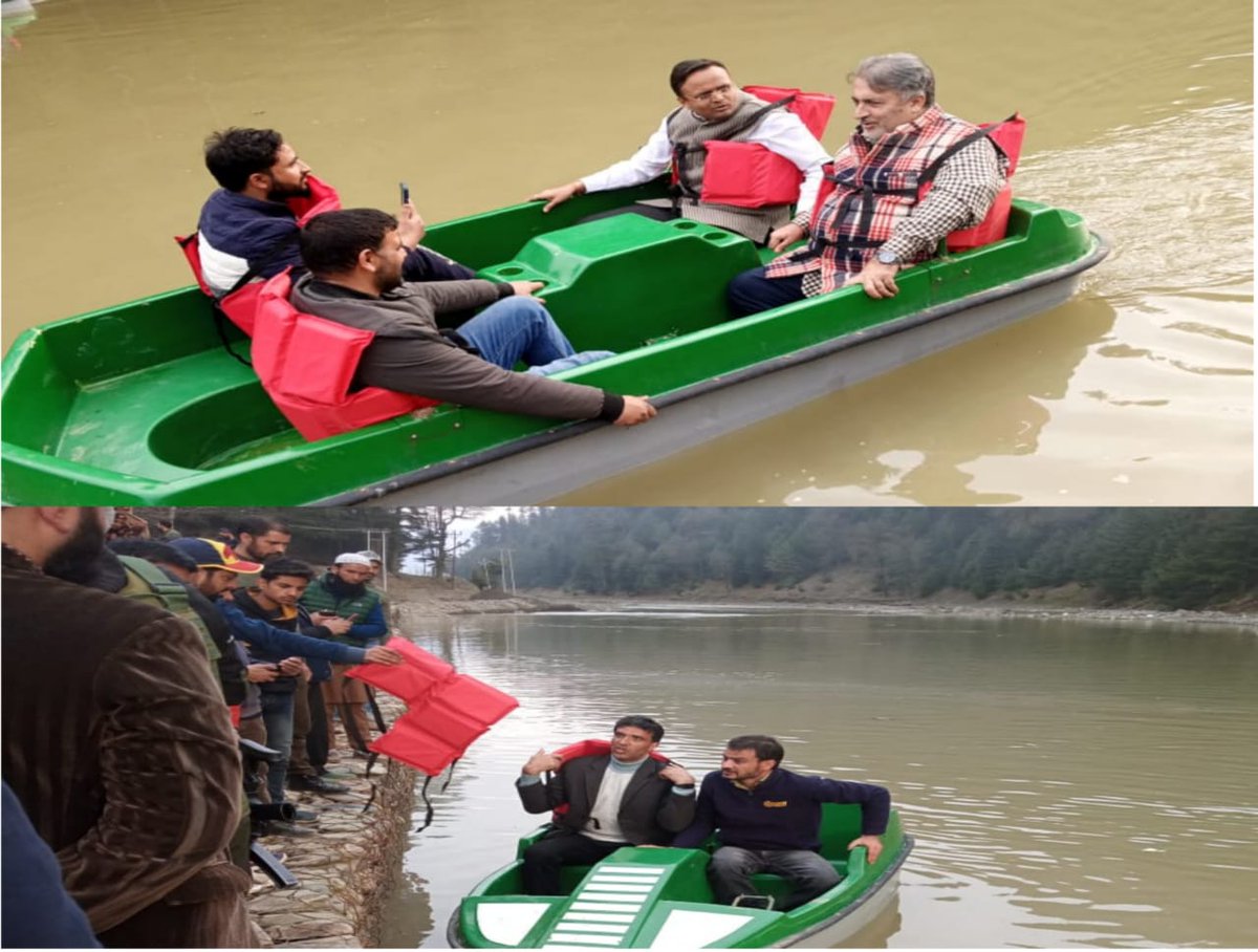 Dr. Samoon inspects work on Development of Park, water front Amritsarovar at Kupwara

@OfficeOfLGJandK
@DivisionalComm1
@diprjk