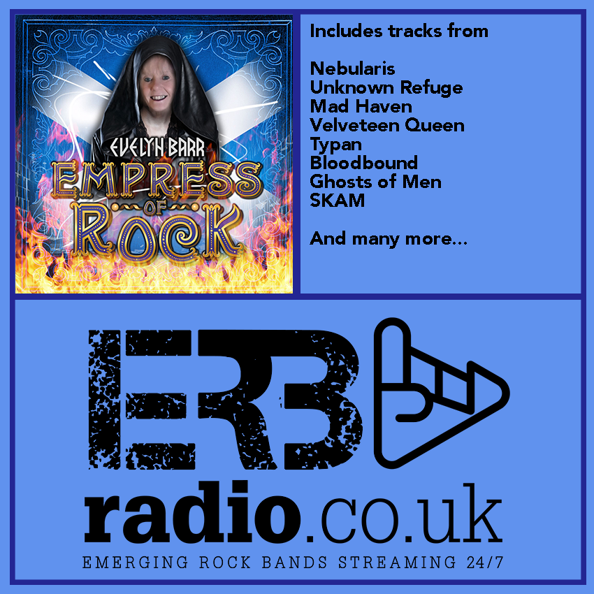erb_radio's tweet photo. Join Evelyn tonight at 7pm as the #EmpressOfRockShow gets the week underway with tracks from @ThoseDamnCrows // @lastinline // @rumbleskulls // @anchorlane // @Kilonova1 // @MykeGrayMusic // #nebularis // @UNKNOWN_REFUGE // @madhavenband // #velveteenqueen // #Typan... https://t.co/tjbN5FqXOY