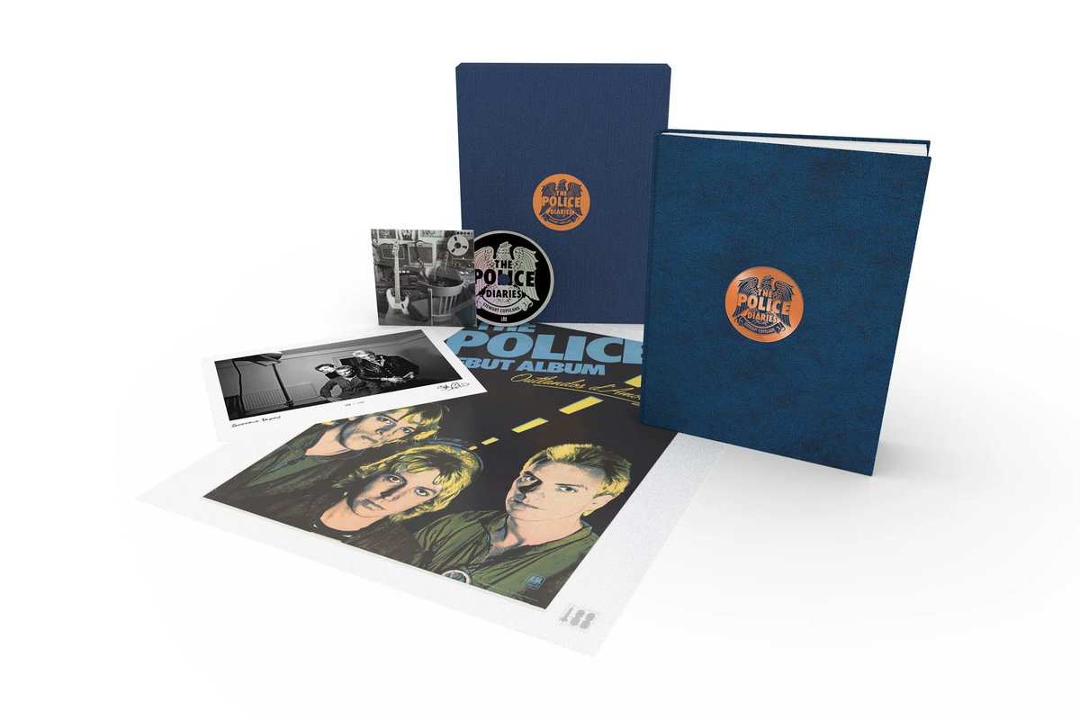stingus's tweet photo. The preorder for Stewart Copeland Official’s Police Diaries, his new book which delves into his personal diaries, archives, notebooks and home recordings of the years 1976 to 1970, is now on. https://t.co/FZtRpXGh8c
