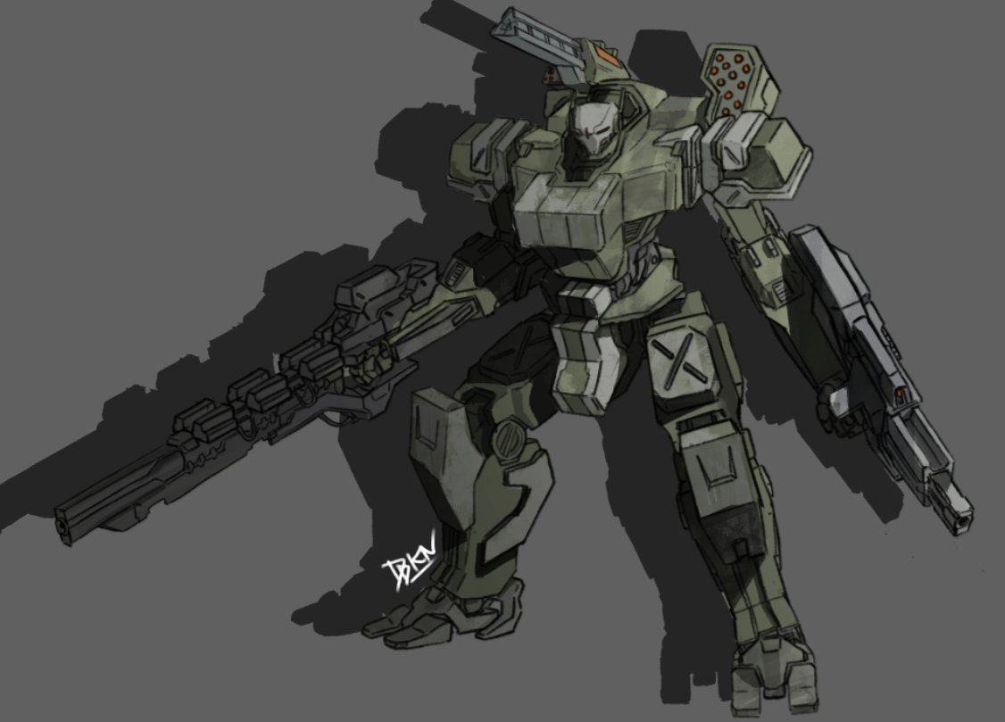 ddkn_15's tweet photo. ArmoredMech: BattleCore

Quick sketch

#Mecha #ArmoredCore  #Mechwarrior https://t.co/3BzDFgdctl