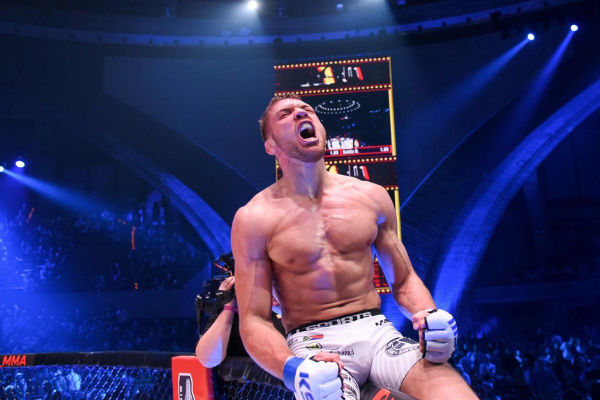 FirstPrinceMMA's tweet photo. The First Prince made a statement to the world of mixed martial arts at #QuantumMMA Andromeda.

And now, the #ViperWeight semi-finals await. Let's carry the Sunburst Banner all the way to the end.

#HouseDavion
#TheBannerYetWaves https://t.co/TMEolL0IDm