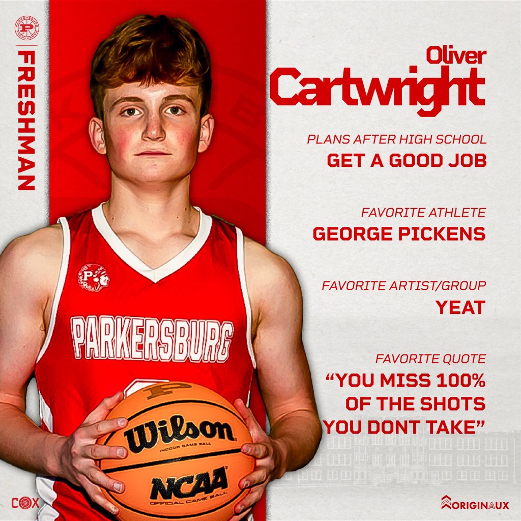 Freshman Spotlight - Oliver Cartwright 
#GiveEverything