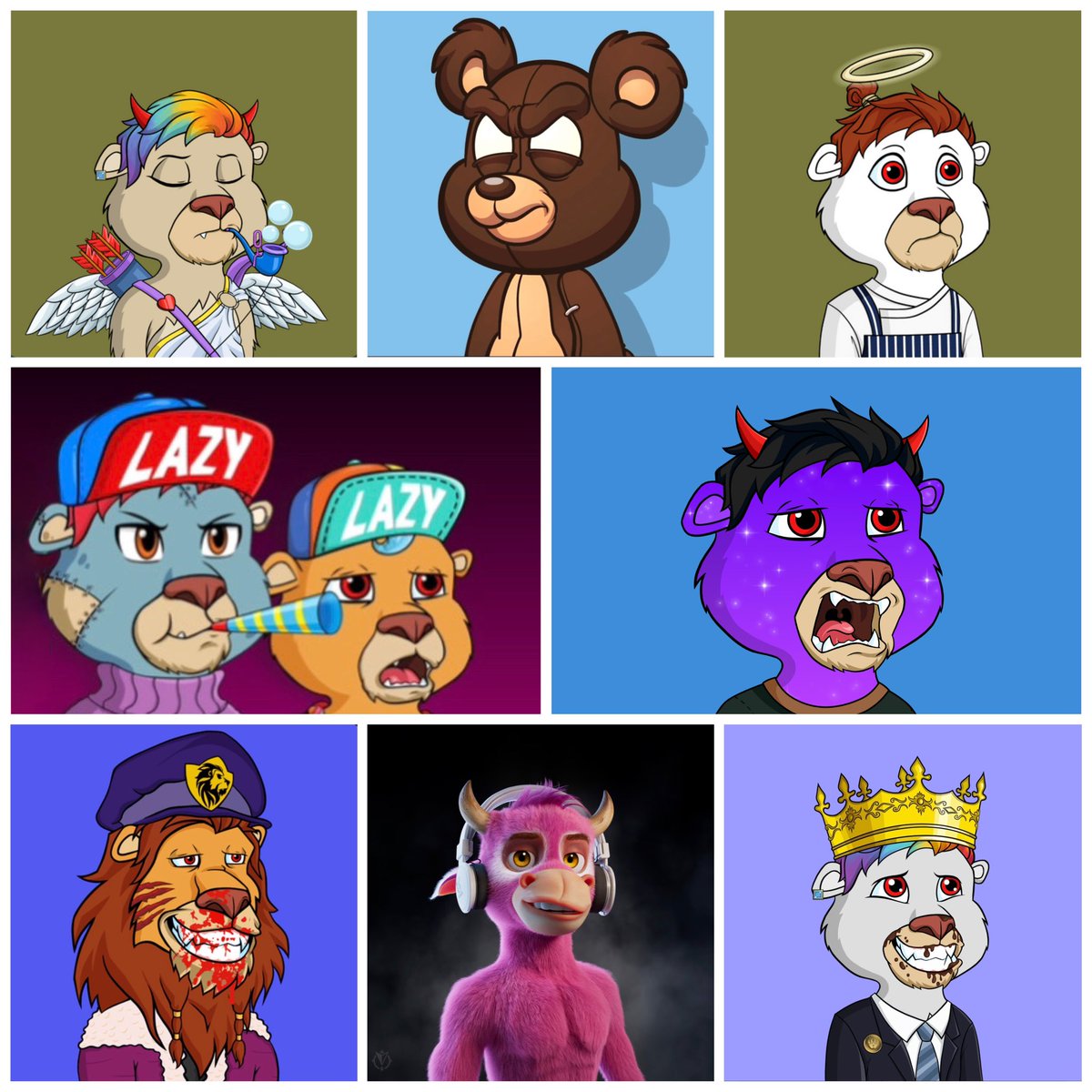 FrankiBev916's tweet photo. Gm web3 fam. New week, new goals. Let’s get active…

#ROAR 

@lazyhatcubs @TheLazyHats @LazyLionsNFT @LazyCubDen #LazyLions #LazyHats #LazyHatCubs @ROARrepeater @killabearsnft @BullsApesProj https://t.co/ILF6veqZfU
