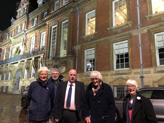 CNDuk's tweet photo. 🚨🚨Nuclear weapons now banned in #Leicester! 

Last week, Leicester City council voted to adopt the Treaty on the Prohibition of Nuclear Weapons! #TPNW #NuclearBan

👏Congrats to everyone in @LeicesterCND for all their tireless work in getting this motion adopted! https://t.co/HDi71G6cVs