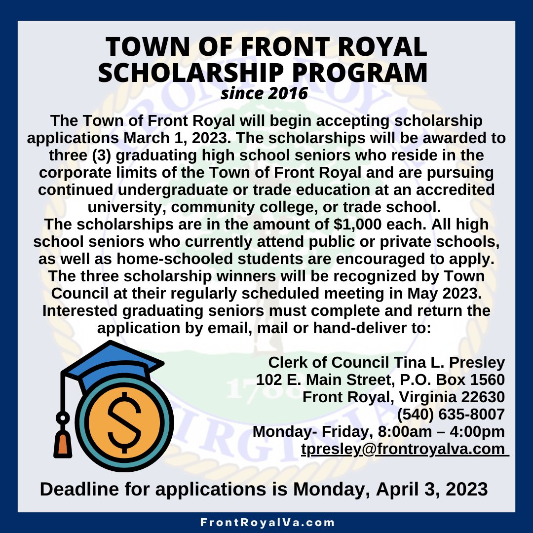 Town of Front Royal tweet media