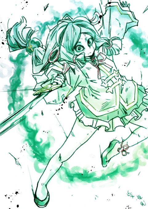 『神女劈観 序』#原神#申鶴 