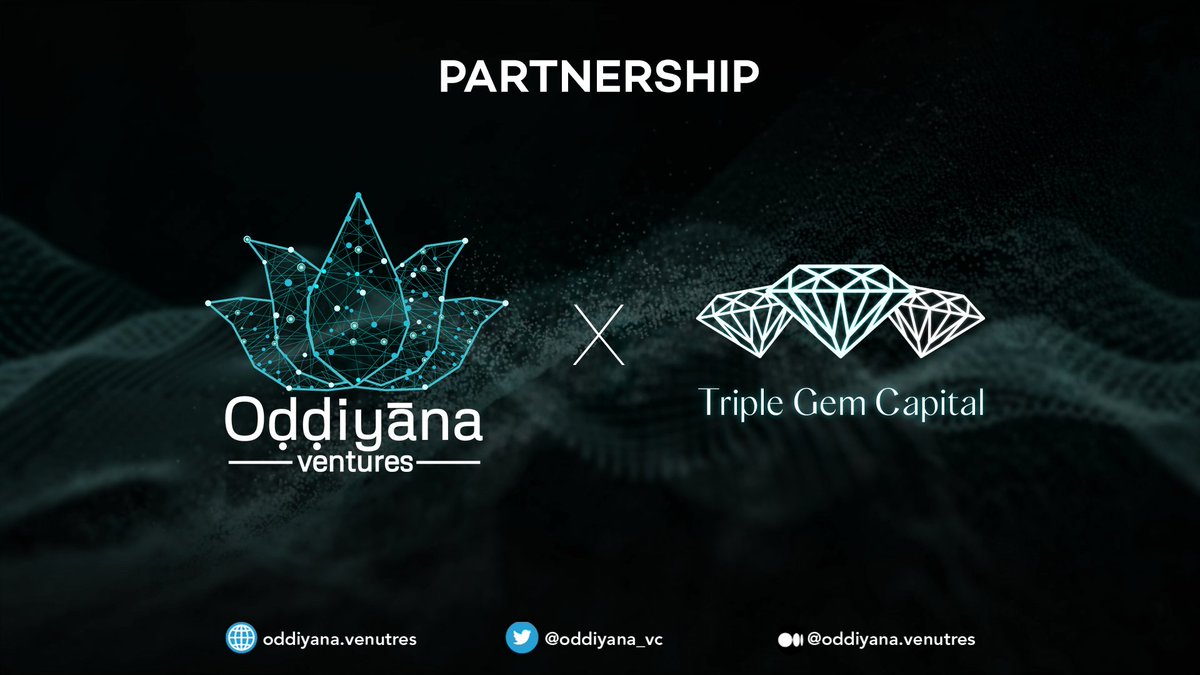 oddiyana_vc's tweet image. ✨Oddiyana Ventures is excited to reveal its strategic collaboration with  @triplegemcap 

Triple Gem Capital is a global fund focused on early-stage web3 investing and cutting-edge innovation for tomorrow’s decentralized world 🚀

#crypto #partnership #CryptoVC