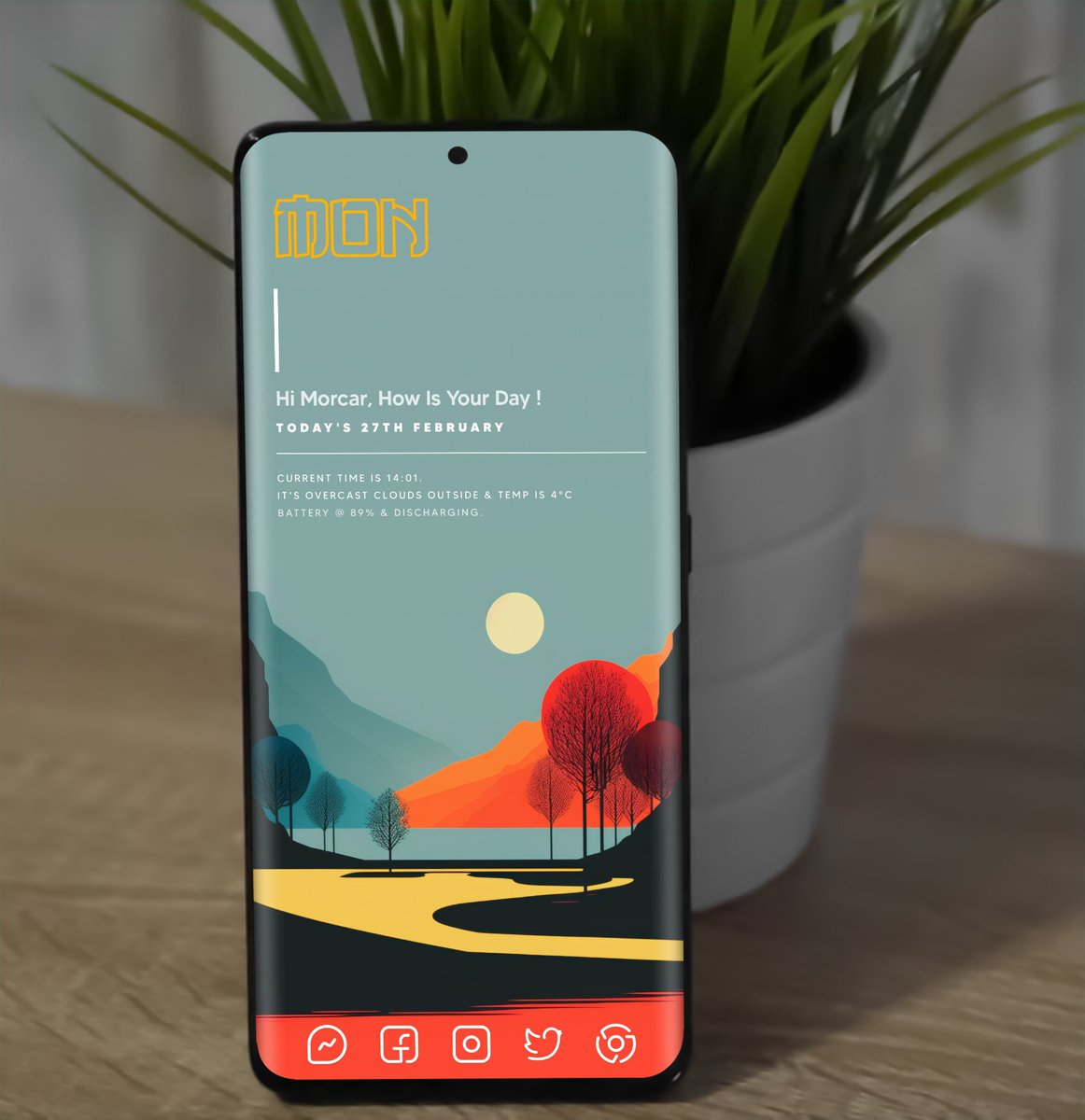 carmor1957's tweet photo. #DOTkwgt @asdlordesigns
#WallPaperly Wall @RajjAryaa
Linebit Light icons @EdzonDM
Template @andro_idfans https://t.co/9TGfTTAvUN