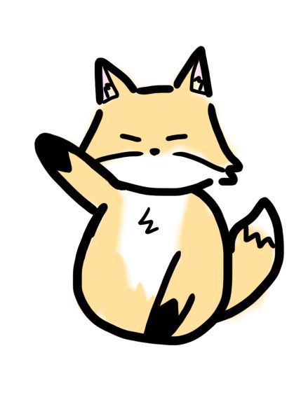 きつねイラスト